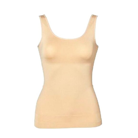 Yummie Shapewear M/L Shaping Tank Top Yummie 2-Way Seamless Tummy Control Shirt - Picture 4 of 7